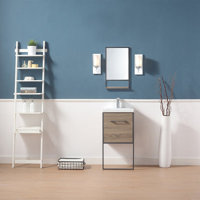 Modern 18 Inch Single Bathroom Vanities Allmodern